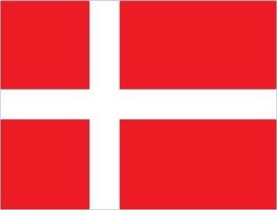 Denmark: red with a white cross that extends to the edges of the flag; the vertical part of the cross is shifted to the hoist side; the banner is referred to as the Dannebrog (Danish flag) and is one of the oldest national flags in the world; traditions as to the origin of the flag design vary, but the best known is a legend that the banner fell from the sky during an early-13th century battle; caught up by the Danish king before it ever touched the earth, this heavenly talisman inspired the royal army to victory; in actuality, the flag may derive from a crusade banner or ensign, note: the shifted cross design element was subsequently adopted by the other Nordic countries of Finland, Iceland, Norway, and Sweden, as well as by the Faroe Islands Denmark: red with a white cross that extends to the edges of the flag; the vertical part of the cross is shifted to the hoist side; the banner is referred to as the Dannebrog (Danish flag) and is one of the oldest national flags in the world; traditions as to the origin of the flag design vary, but the best known is a legend that the banner fell from the sky during an early-13th century battle; caught up by the Danish king before it ever touched the earth, this heavenly talisman inspired the royal army to victory; in actuality, the flag may derive from a crusade banner or ensign, note: the shifted cross design element was subsequently adopted by the other Nordic countries of Finland, Iceland, Norway, and Sweden, as well as by the Faroe Islands