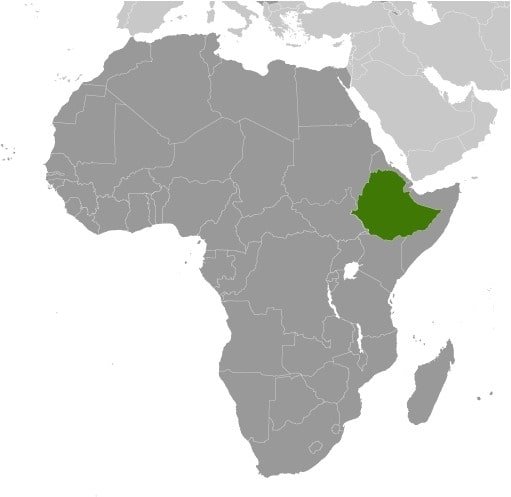 Ethiopia: Eastern Africa, west of Somalia Ethiopia: Eastern Africa, west of Somalia