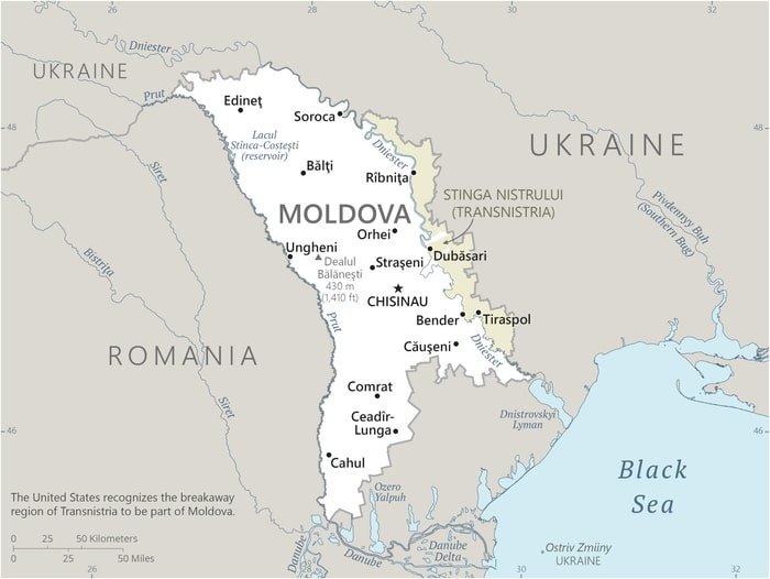 Moldova: Moldova map showing major cities as well as parts of surrounding countries. Moldova: Moldova map showing major cities as well as parts of surrounding countries.