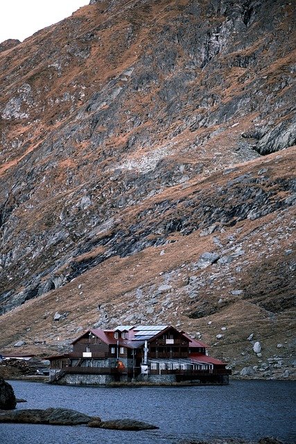 Mountain, Cabin, Lake Mountain, Cabin, Lake