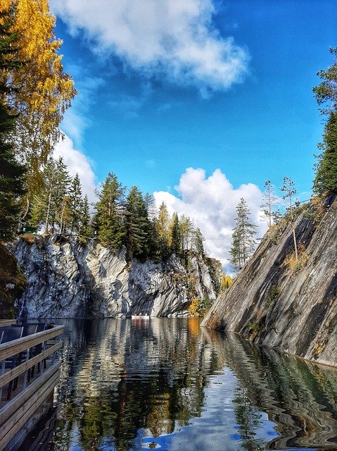 Nature, Ruskeala, Russia Nature, Ruskeala, Russia