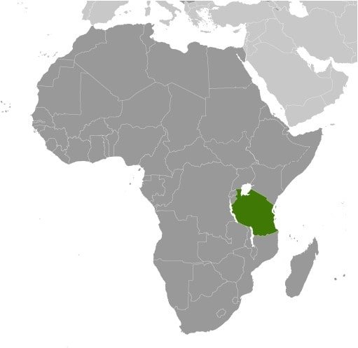 Tanzania: Eastern Africa, bordering the Indian Ocean, between Kenya and Mozambique Tanzania: Eastern Africa, bordering the Indian Ocean, between Kenya and Mozambique