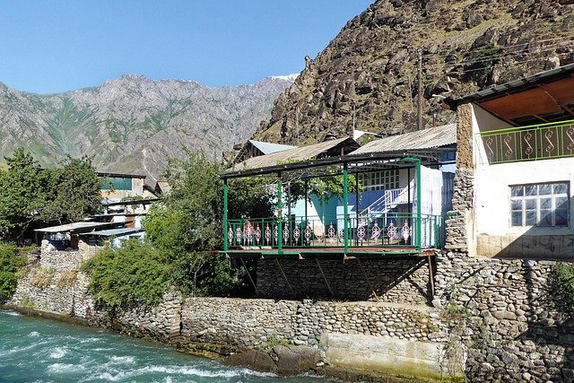 Tajikistan, Kalaikhum, Village Tajikistan, Kalaikhum, Village