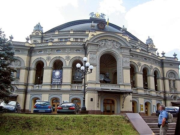 The Neo-Renaissance National Opera House of Ukraine in Kyiv The Neo-Renaissance National Opera House of Ukraine in Kyiv