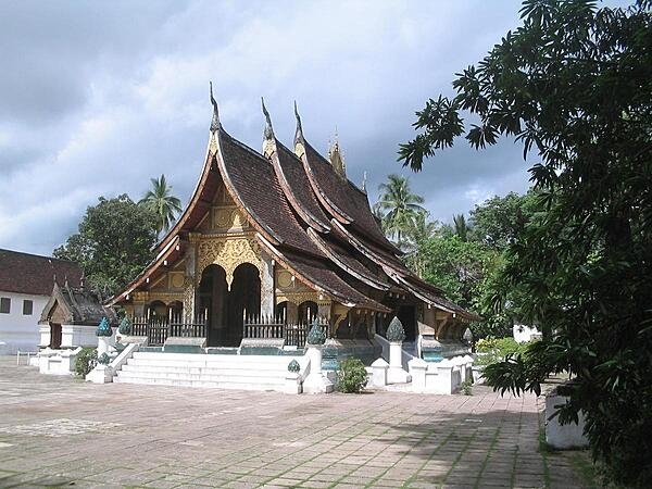 Wat Xieng Thong is one of the oldest temples in the former royal capital Louangphrabang Wat Xieng Thong is one of the oldest temples in the former royal capital Louangphrabang
