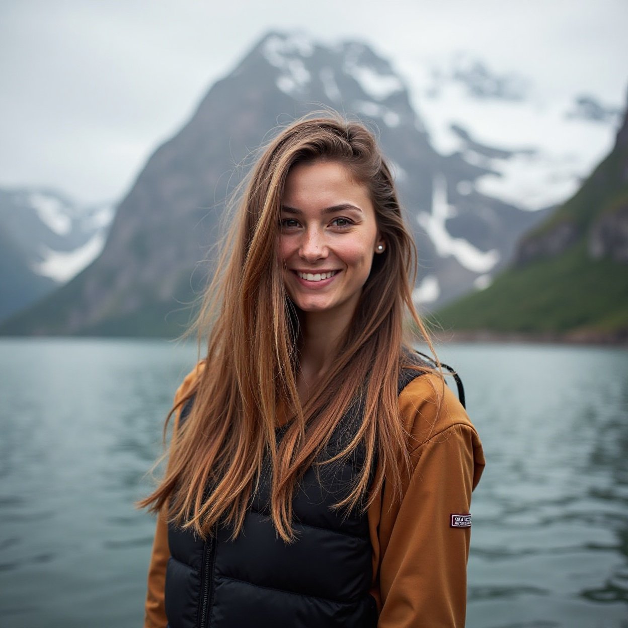 Beautiful, sexy woman with long hair, smiling. Fresh Air Experiences 🇳🇴 Norway – Pure air, dramatic landscapes Beautiful, sexy woman with long hair, smiling. Fresh Air Experiences 🇳🇴 Norway – Pure air, dramatic landscapes